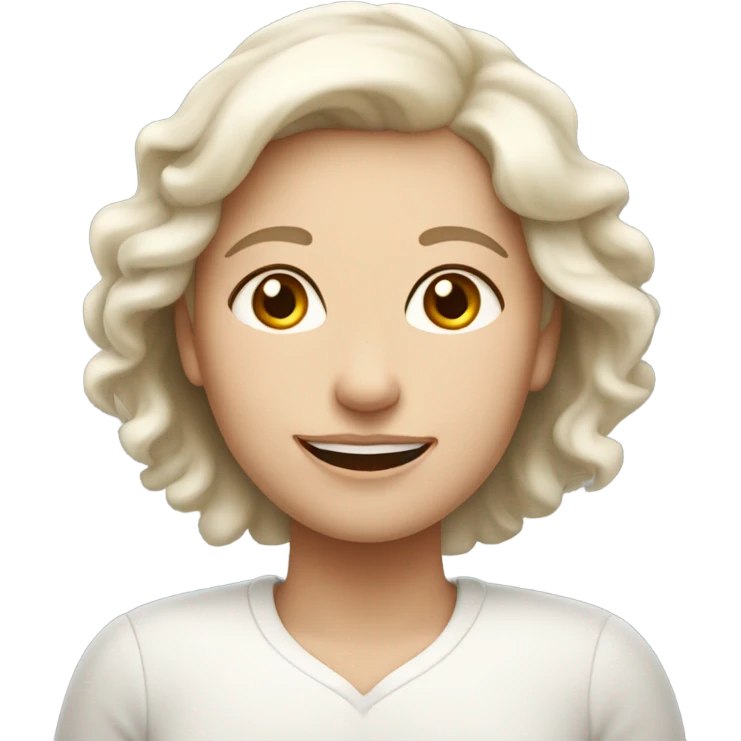 White-skinned selfless mother emoji. emoji