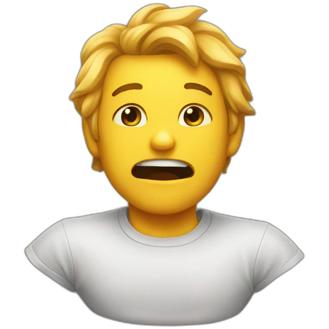 Chocked emoji