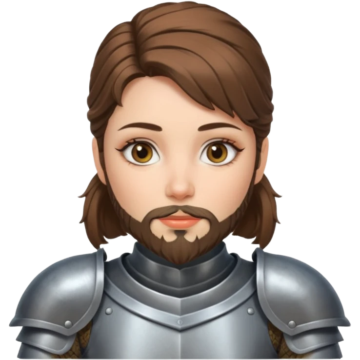 bearded knights women emoji