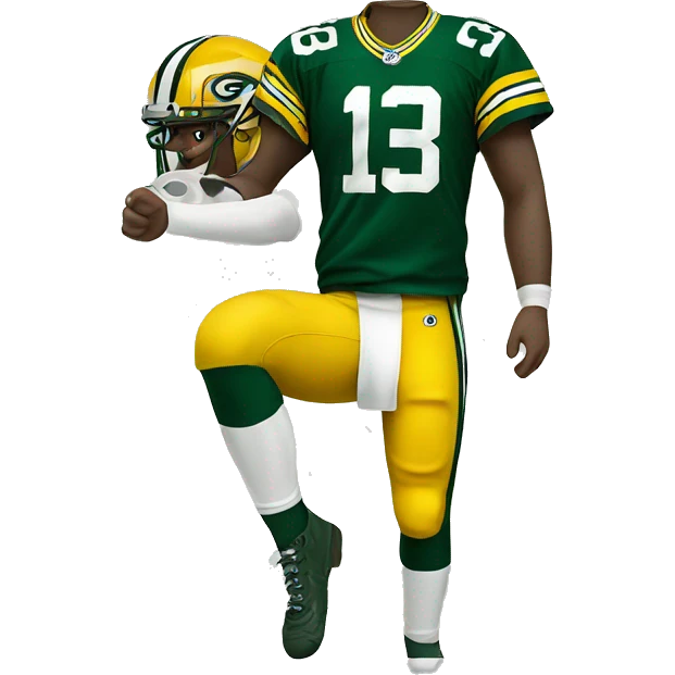 Green Bay packers jersey emoji