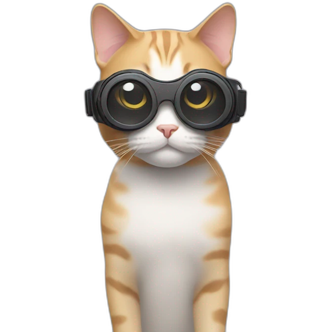 cat in vr glasses emoji