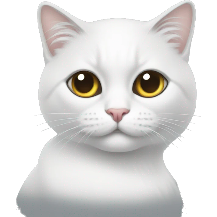 Gata blanca emoji