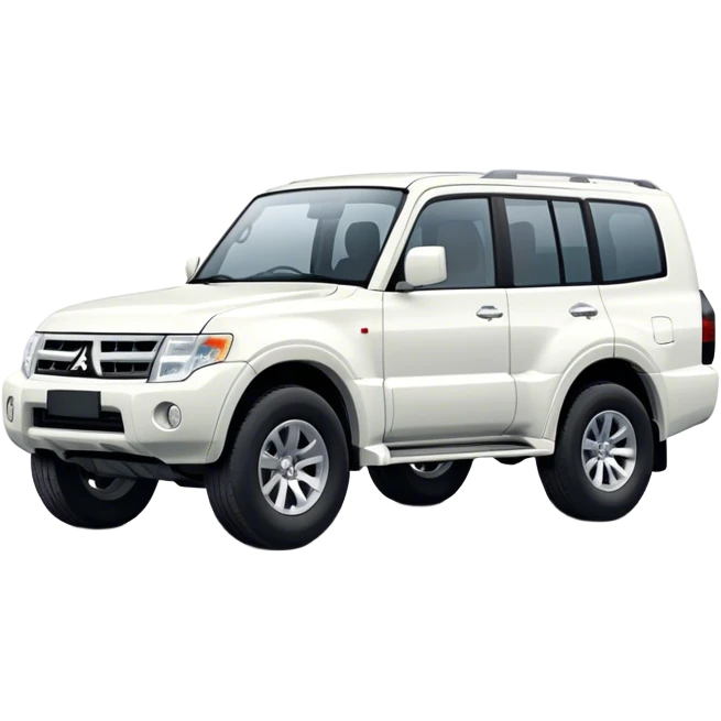 Mitsubishi Pajero - Mitsubishi (Model Year: 2021) (Iconic colour: White) emoji