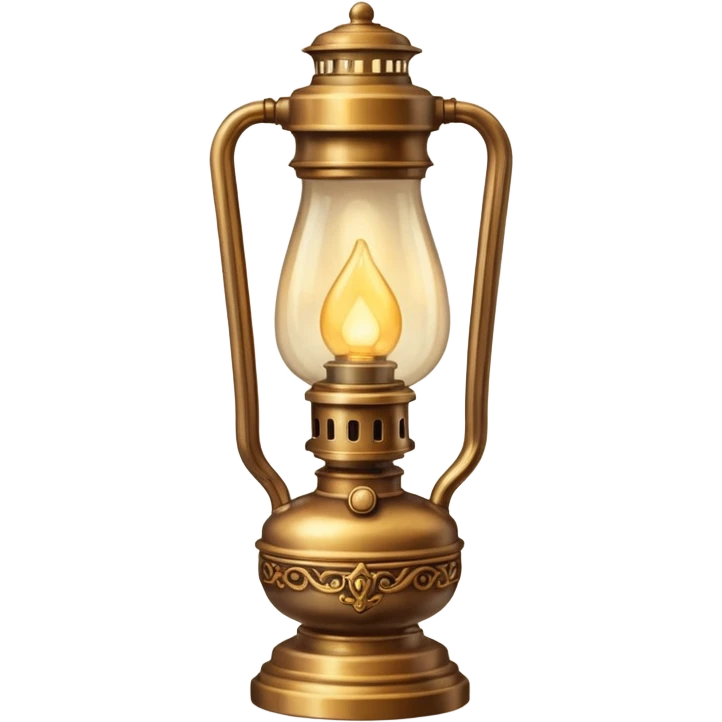 vintage gas lamp emoji