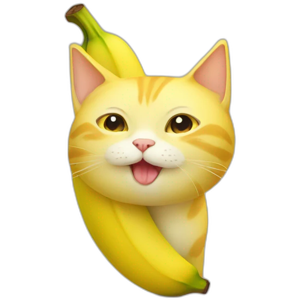 Banana cat emoji