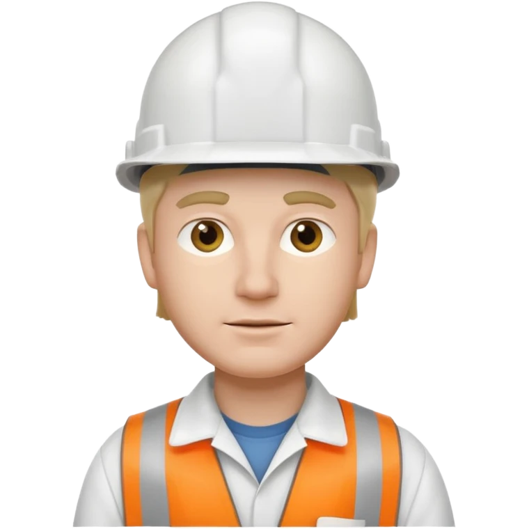 white man with white g and hard hat emoji
