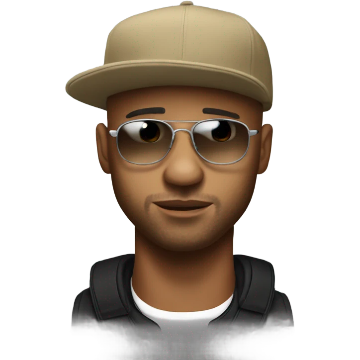 Booba le rappeur français  emoji