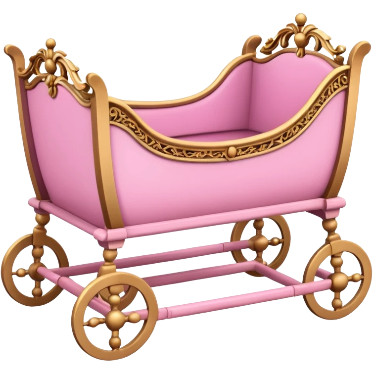 Cradles pink  emoji