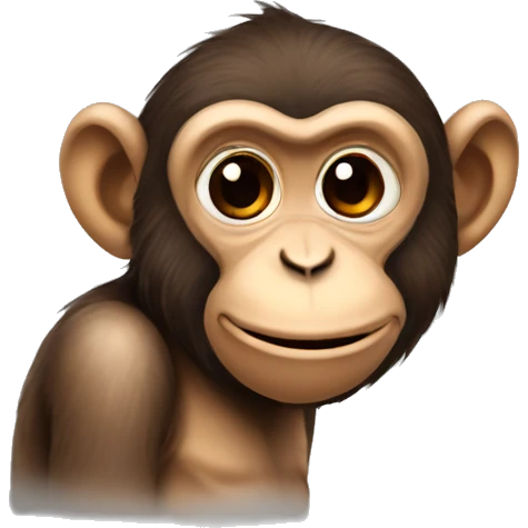 Monkey sending a kiss  emoji