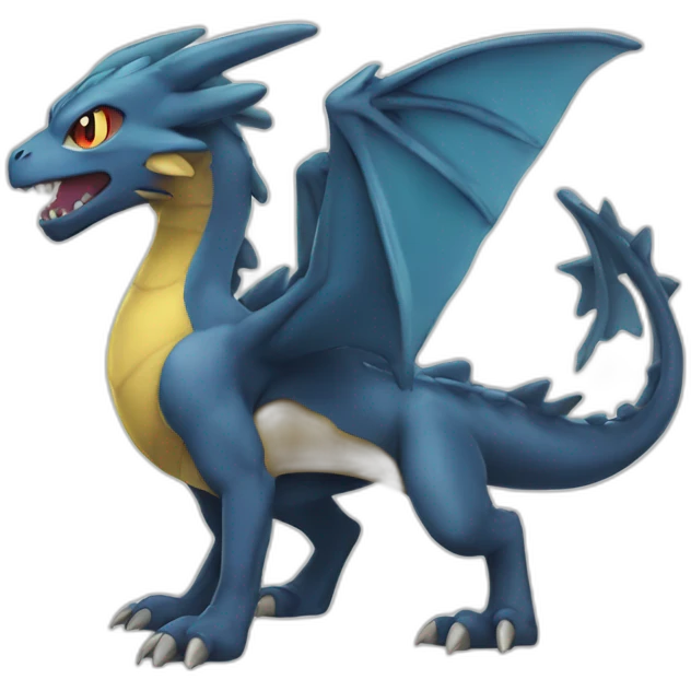 Dracofeu pokemon emoji
