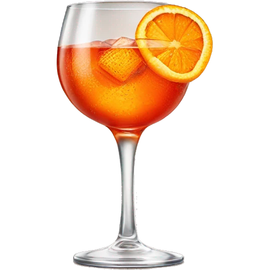 Aperol Spritz Glas emoji