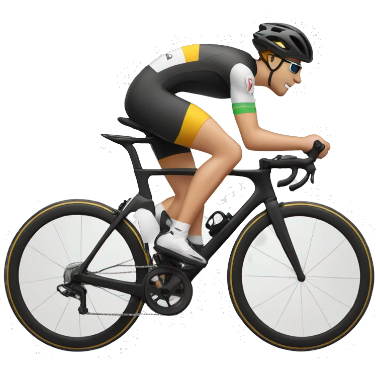 Cycliste qui tombe emoji