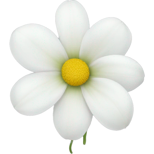 white flower emoji