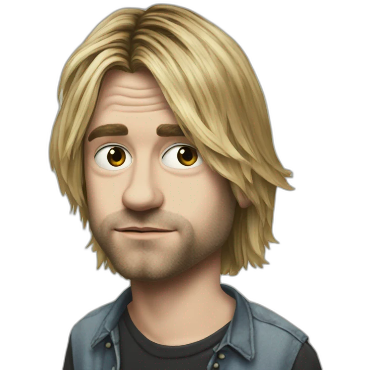 Kurt cobain avec James Hetfiel emoji