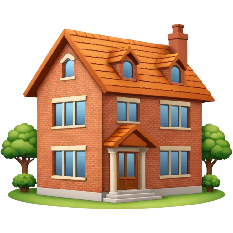 Big house  emoji