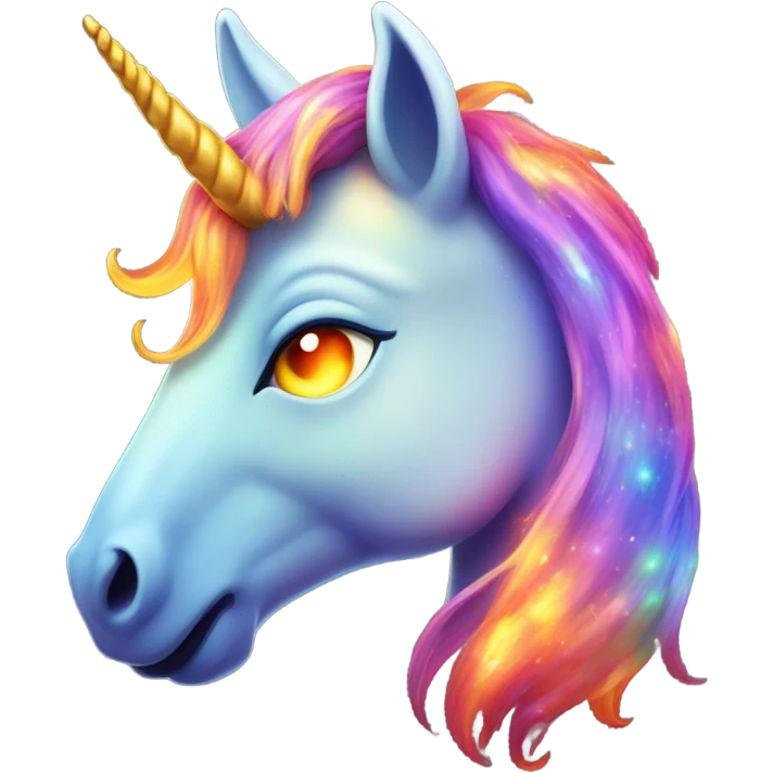 Poo fire eyes unicorn emoji