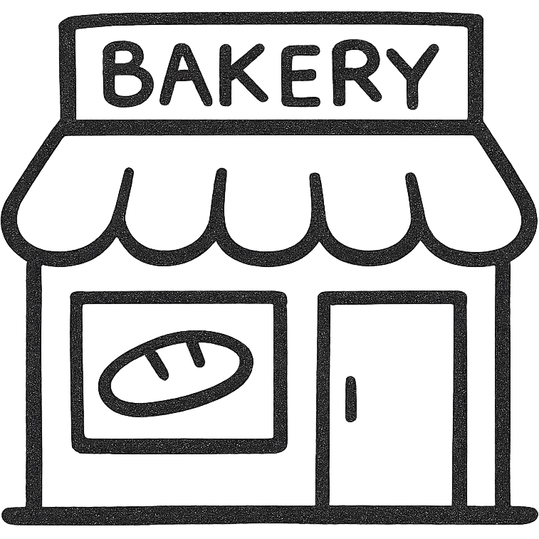 bakery storefront emoji