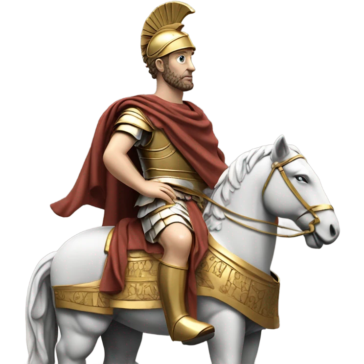statue of Marcus Aurelius emoji