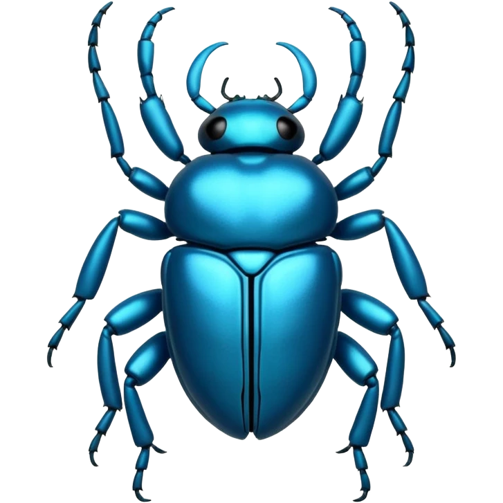blue beetle Scarab emoji