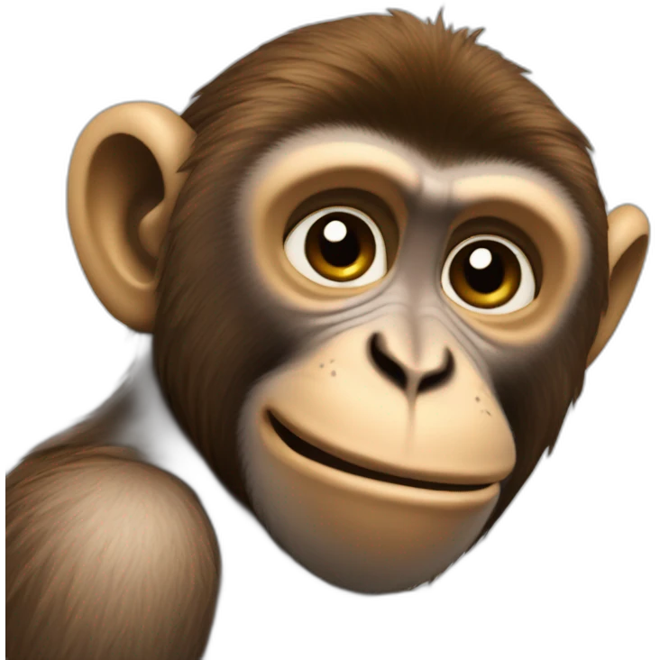Macaco musculoso emoji
