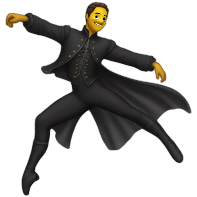Danseur chauve emoji