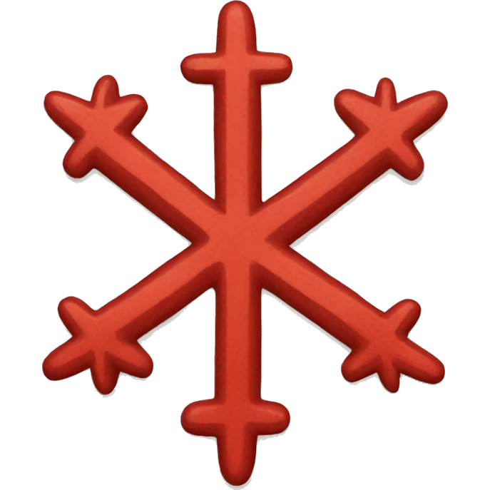 Red Asterisk emoji