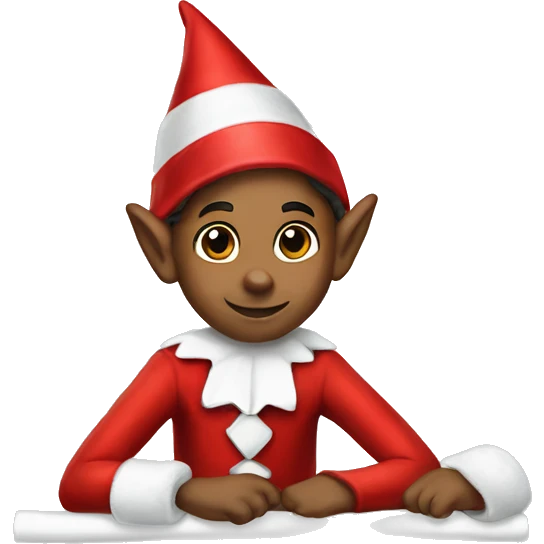 Little elf on the shelf emoji