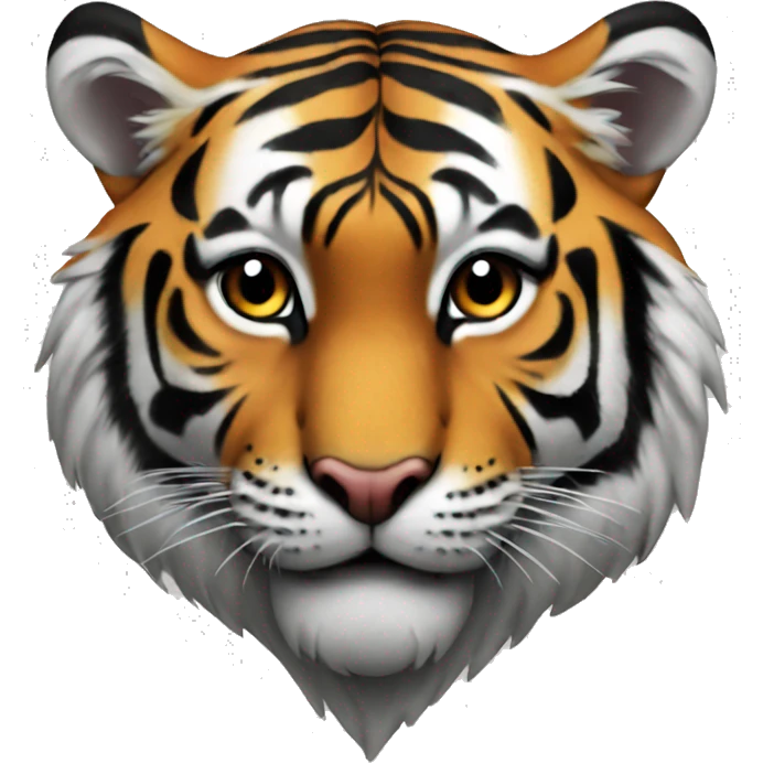 Tiger heart emoji