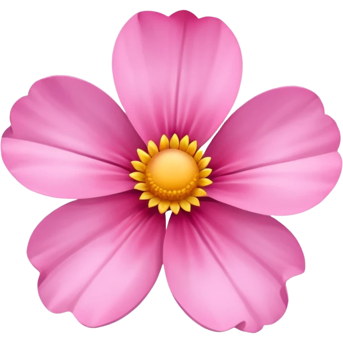 pink flower emoji
