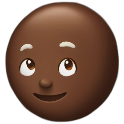 Chocolate emoji