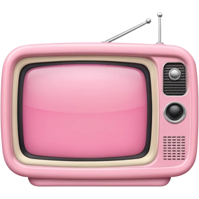 Pink tv emoji