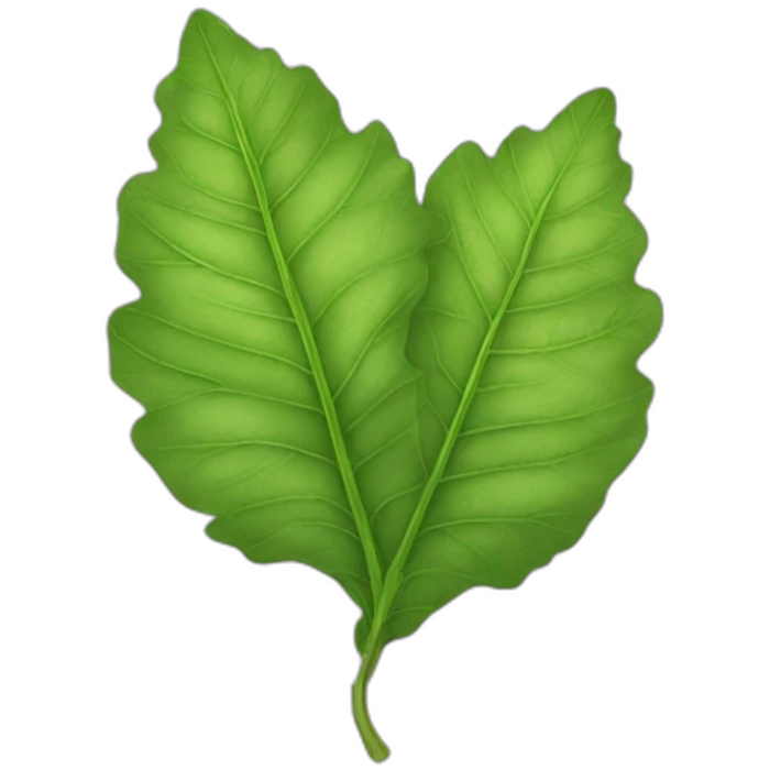 Belpatra leaf emoji