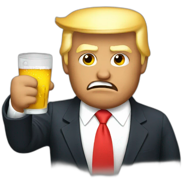 drunk trump emoji