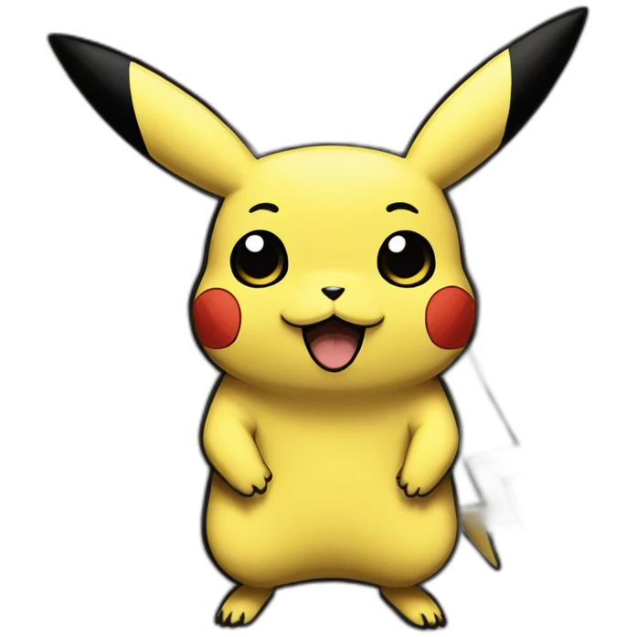 Pikachu picasso emoji