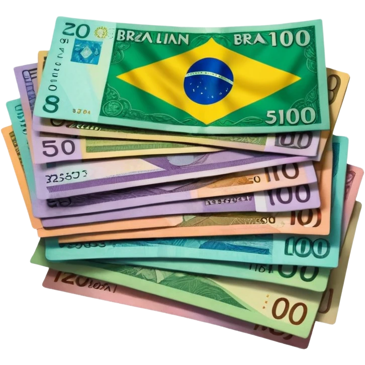 real brazilian money emoji