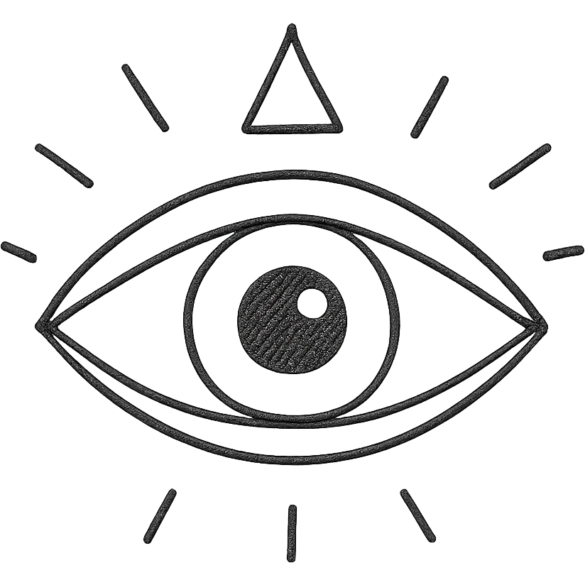 spiritual eye emoji