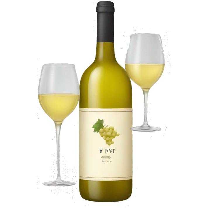 white wine emoji