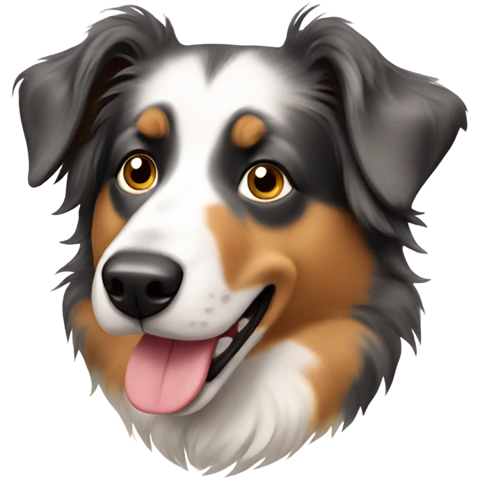 Australian Shepard dog emoji