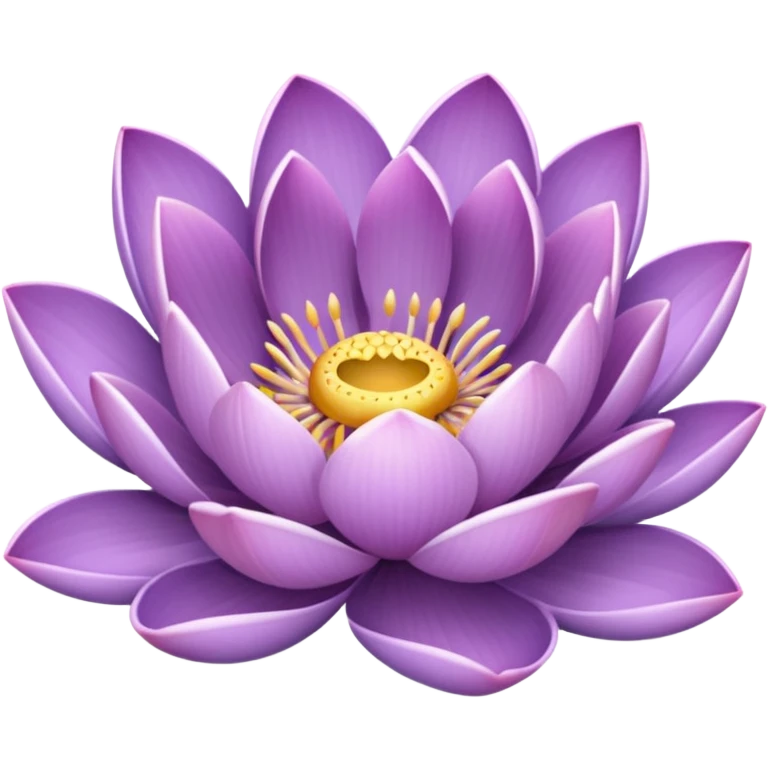 Lavender nder lotus emoji