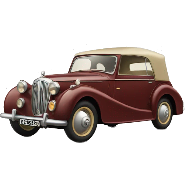 vintage car uk emoji