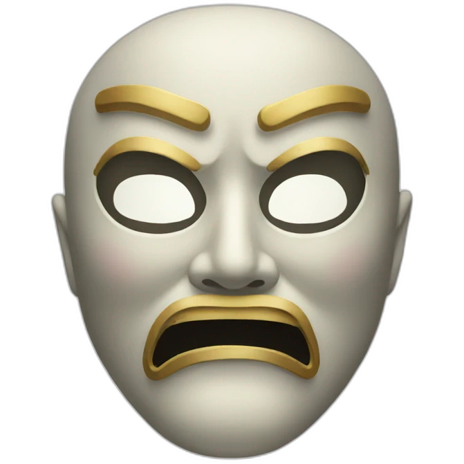 Japanese mask emoji