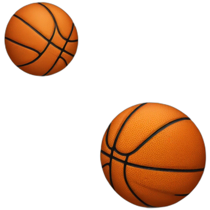 Basketball emoji