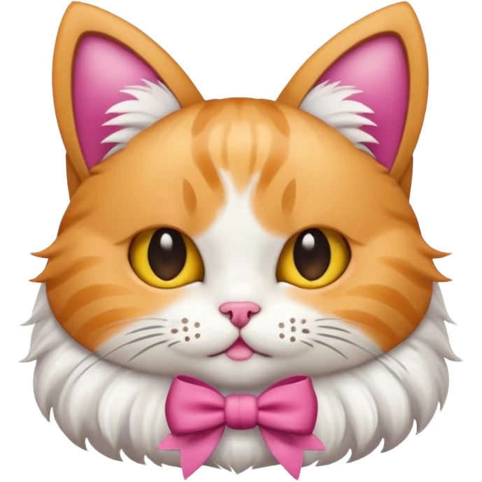 Bow+cat emoji