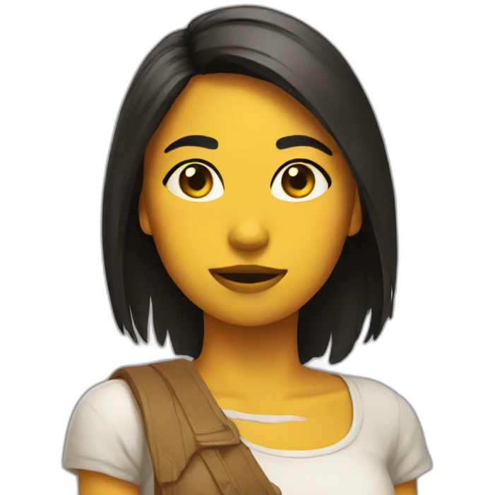 Chica emoji