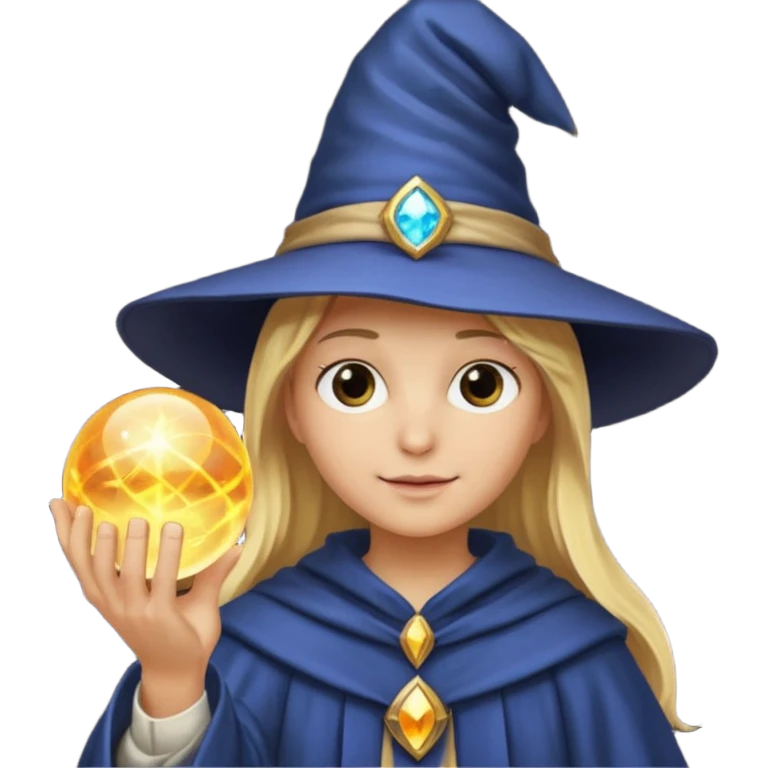 blonde wizard  emoji