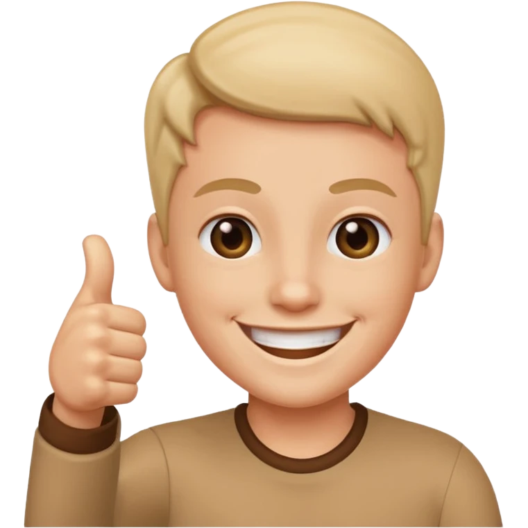 Me with thumbs up emoji