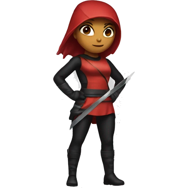 Elektra marvel emoji