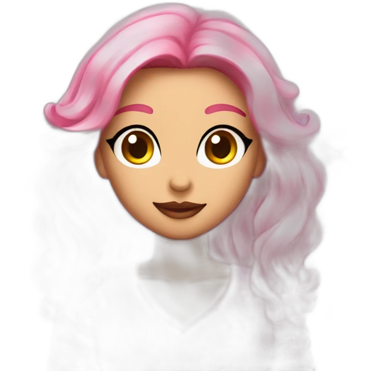 Pinkes glitzer emoji