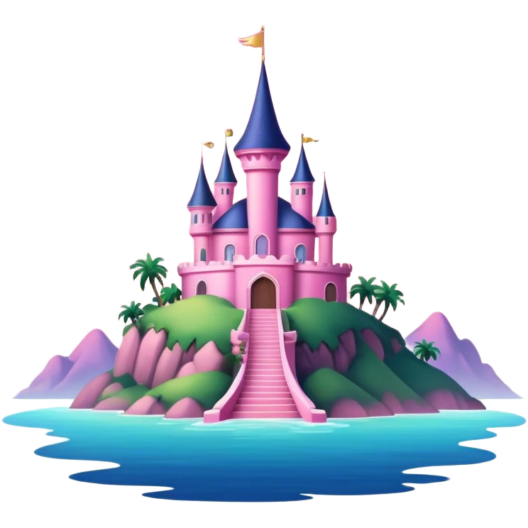 Neverland pink skies paradise dream emoji