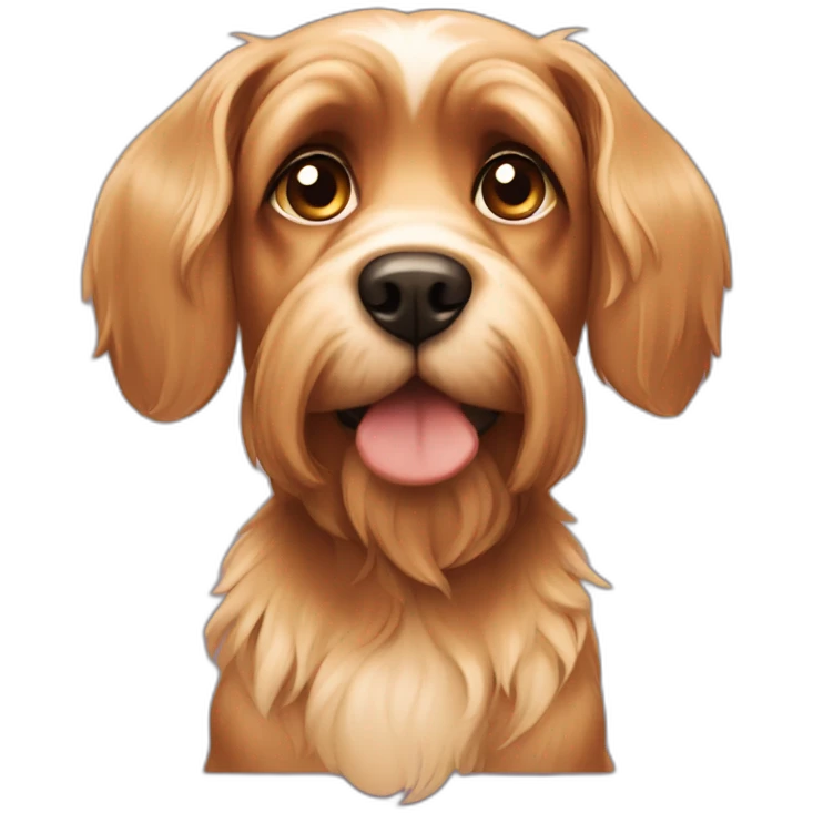 dog yorkshire floppy ears emoji